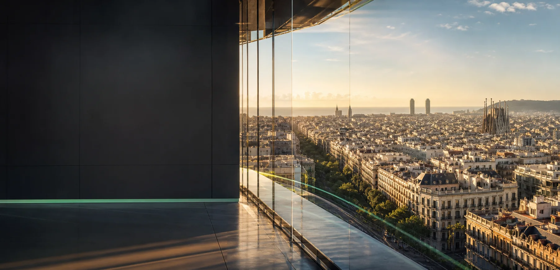 View of Barcelona, where Ventia Group is based